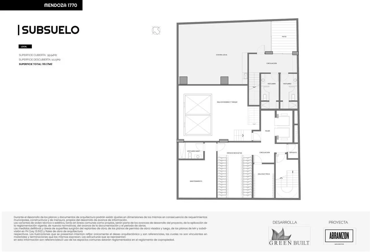 Planos del emprendimiento