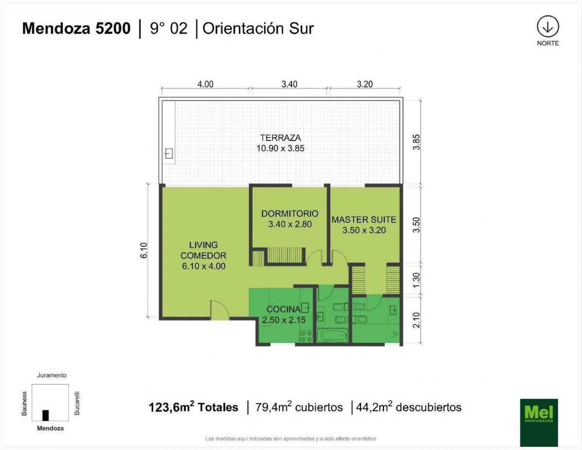 Imagen de la propiedad 3 ambientes ZP 2172901