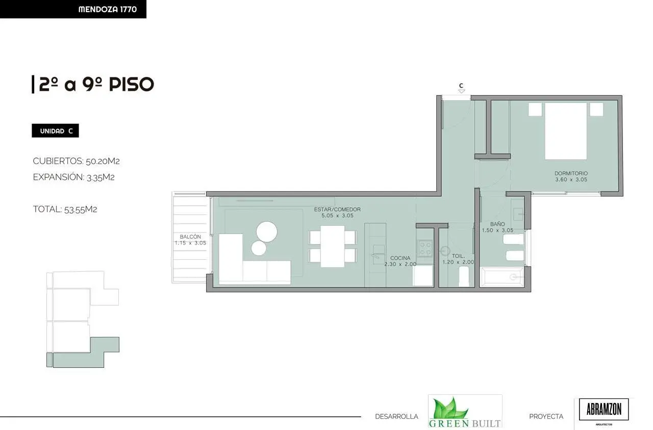 Imagen de la propiedad MENDOZA Y 11 DE SEPTIEMBRE | Unidad 9C