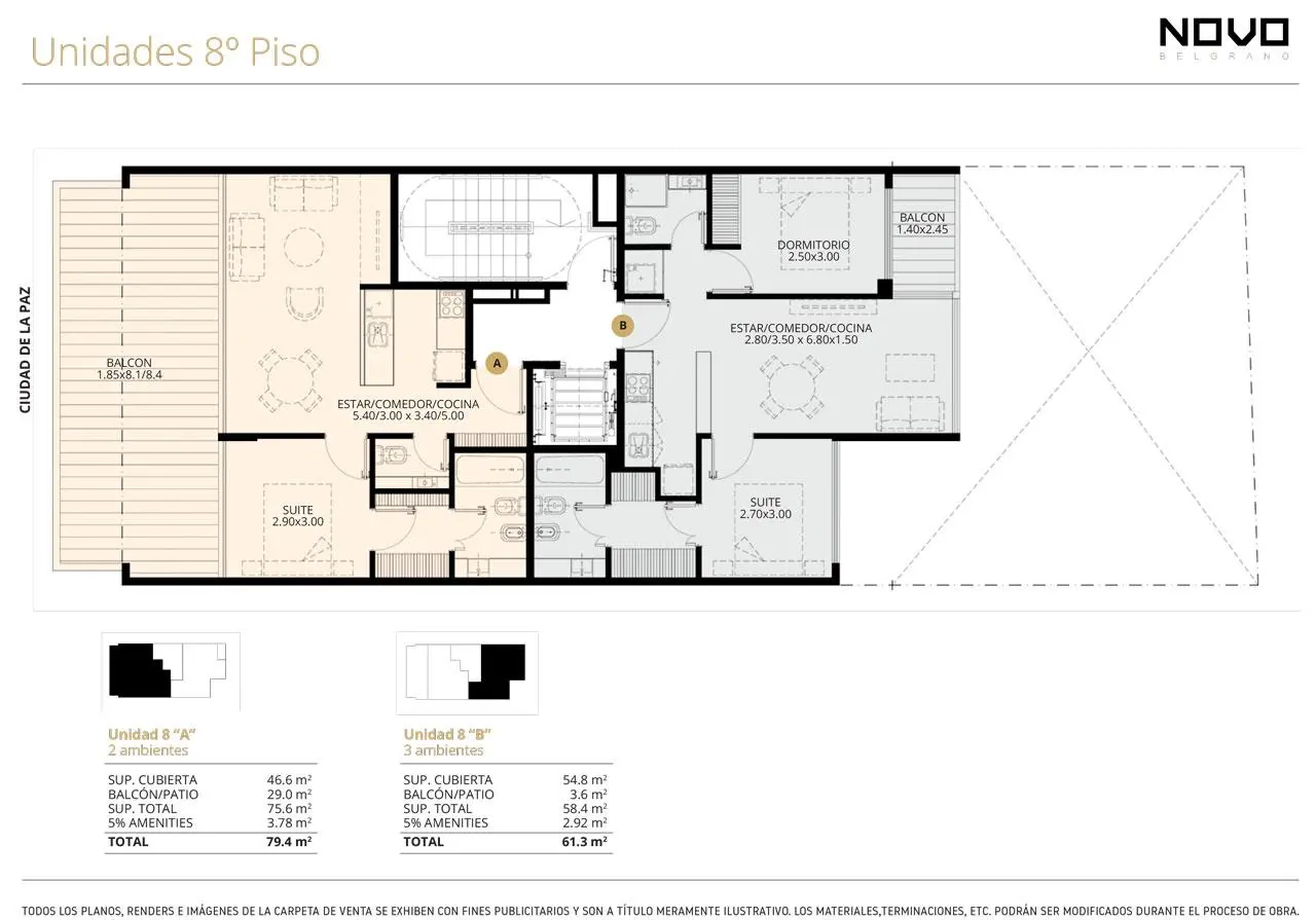 Imagen de la propiedad Ciudad de la Paz 1072 - 8B