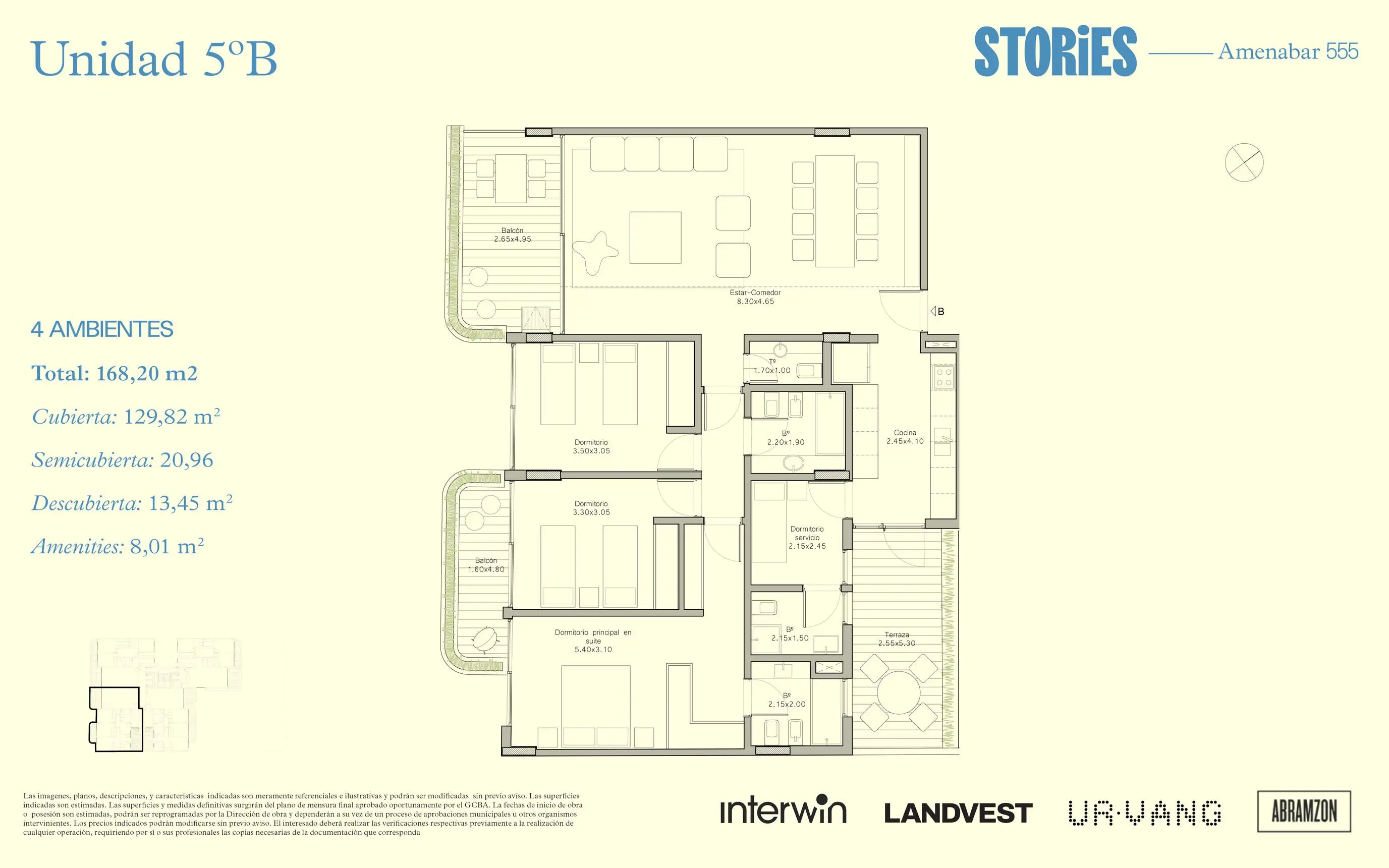 Imagen de la propiedad Amenábar 555 - 5B