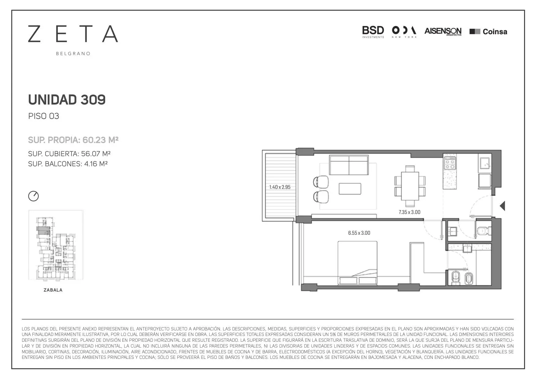 Imagen de la propiedad Zabala 1851 - 309
