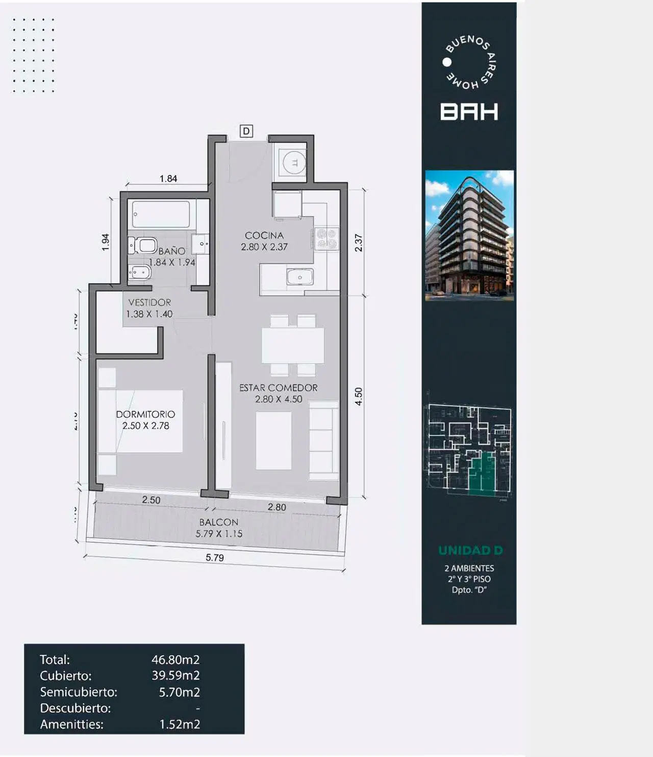 Imagen de la propiedad Montevideo 910 - 2D