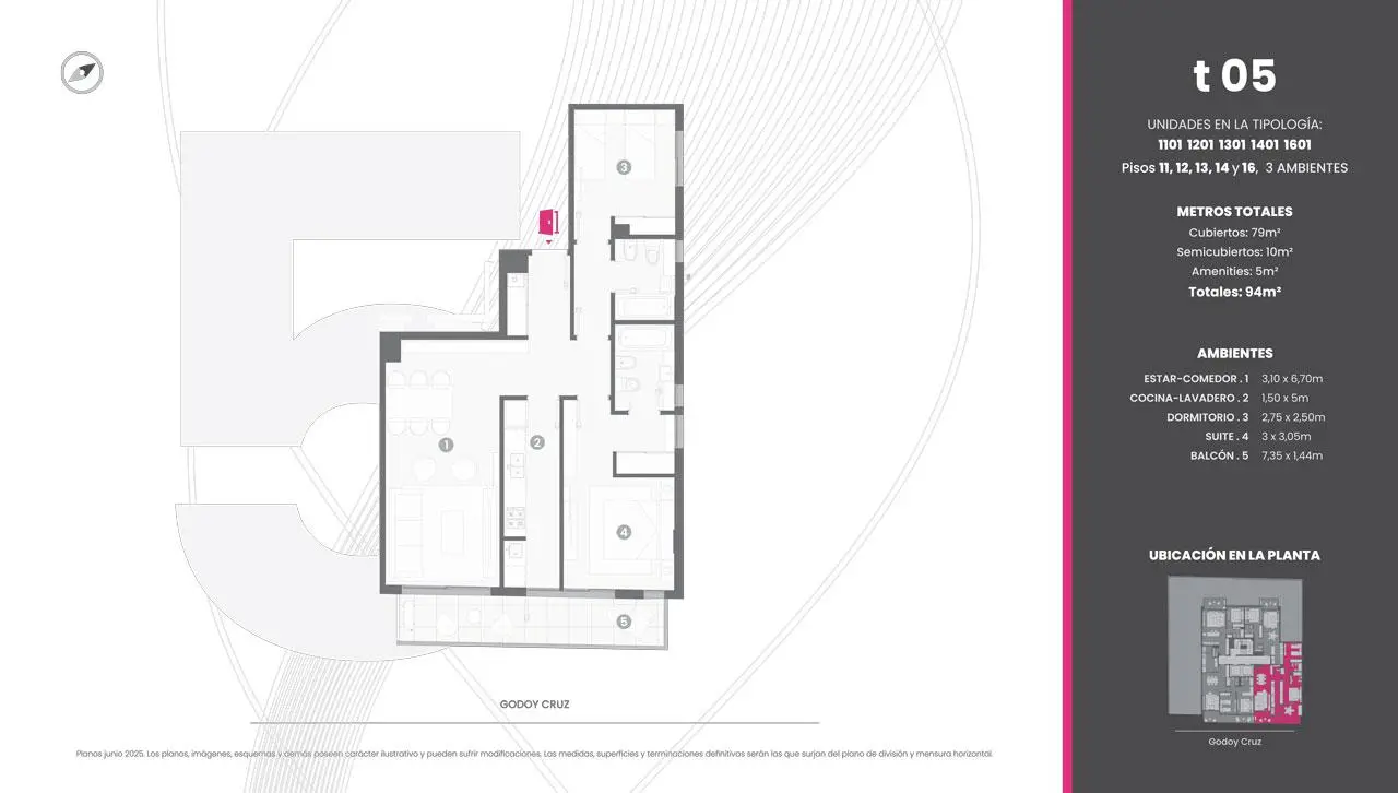 Imagen de la propiedad Godoy Cruz 2936 - 1601