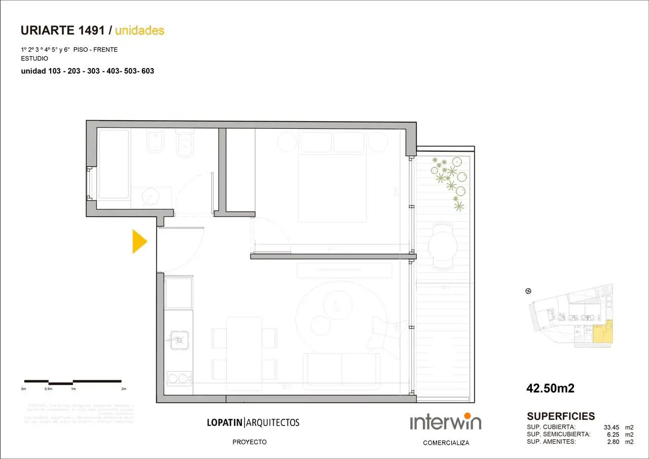 Imagen de la propiedad Uriarte 1491 - 303