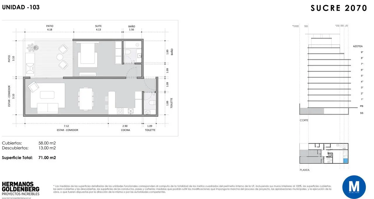 Imagen de la propiedad Sucre 2070 - 03 SS