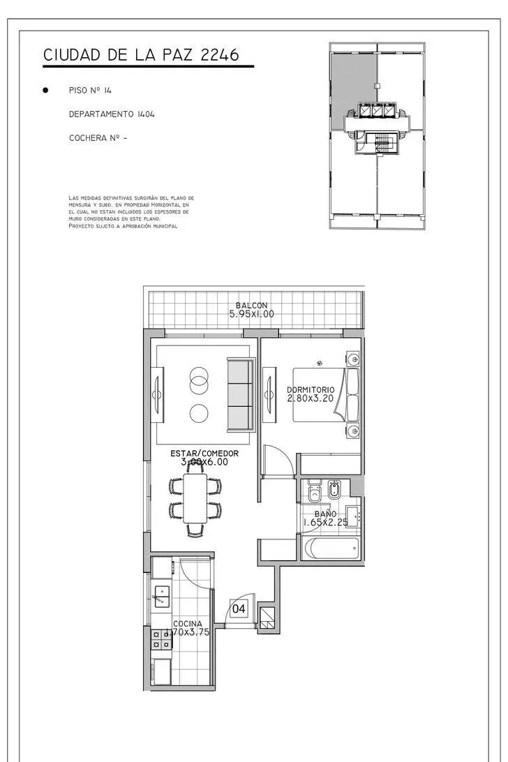 Imagen de la propiedad Ciudad de la Paz 2246 - 1404
