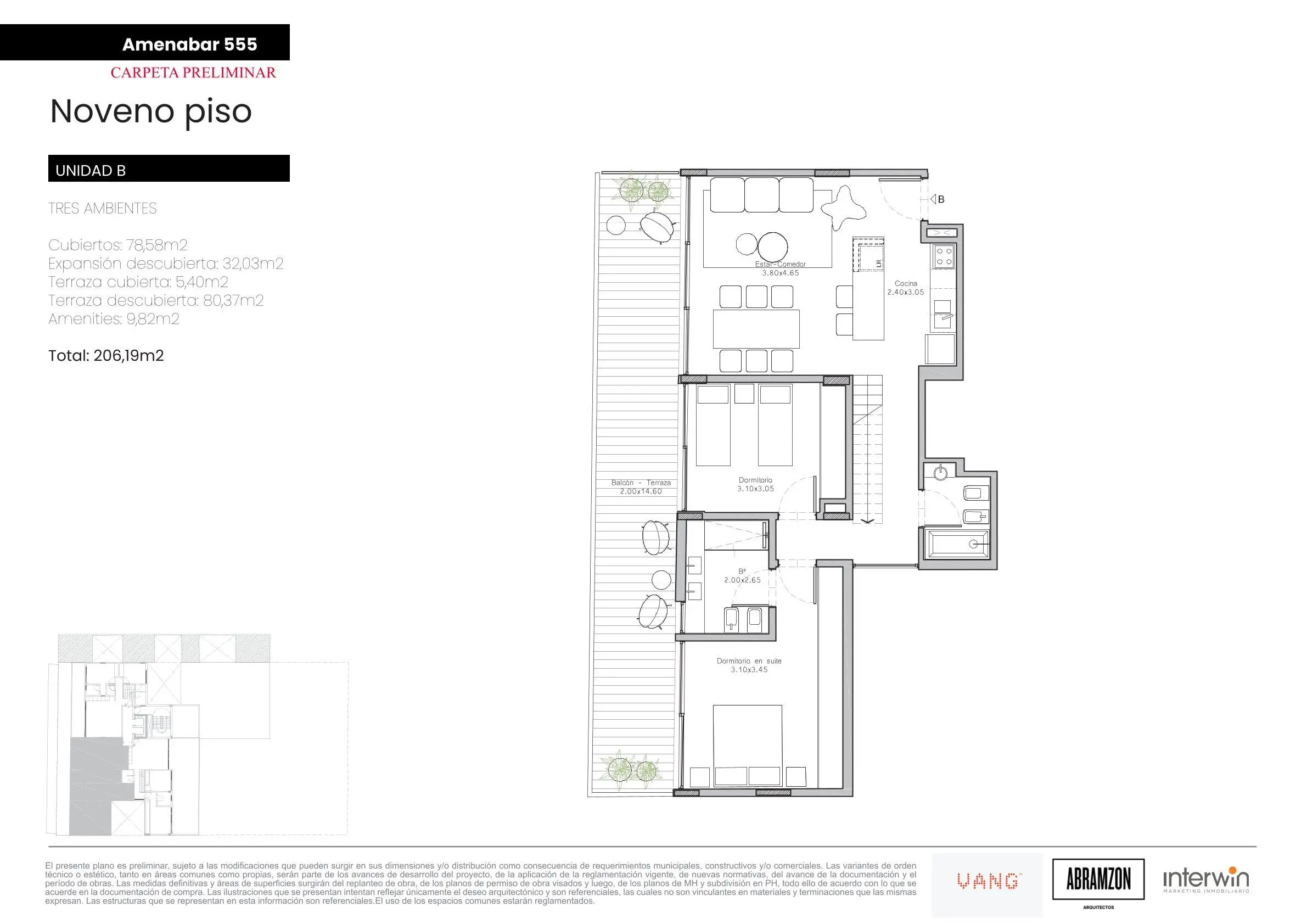Imagen de la propiedad Amenábar 555 - 9B