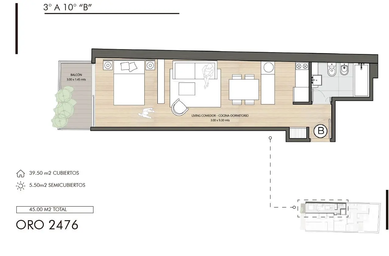 Imagen de la propiedad BNH ORO | Unidad 8B