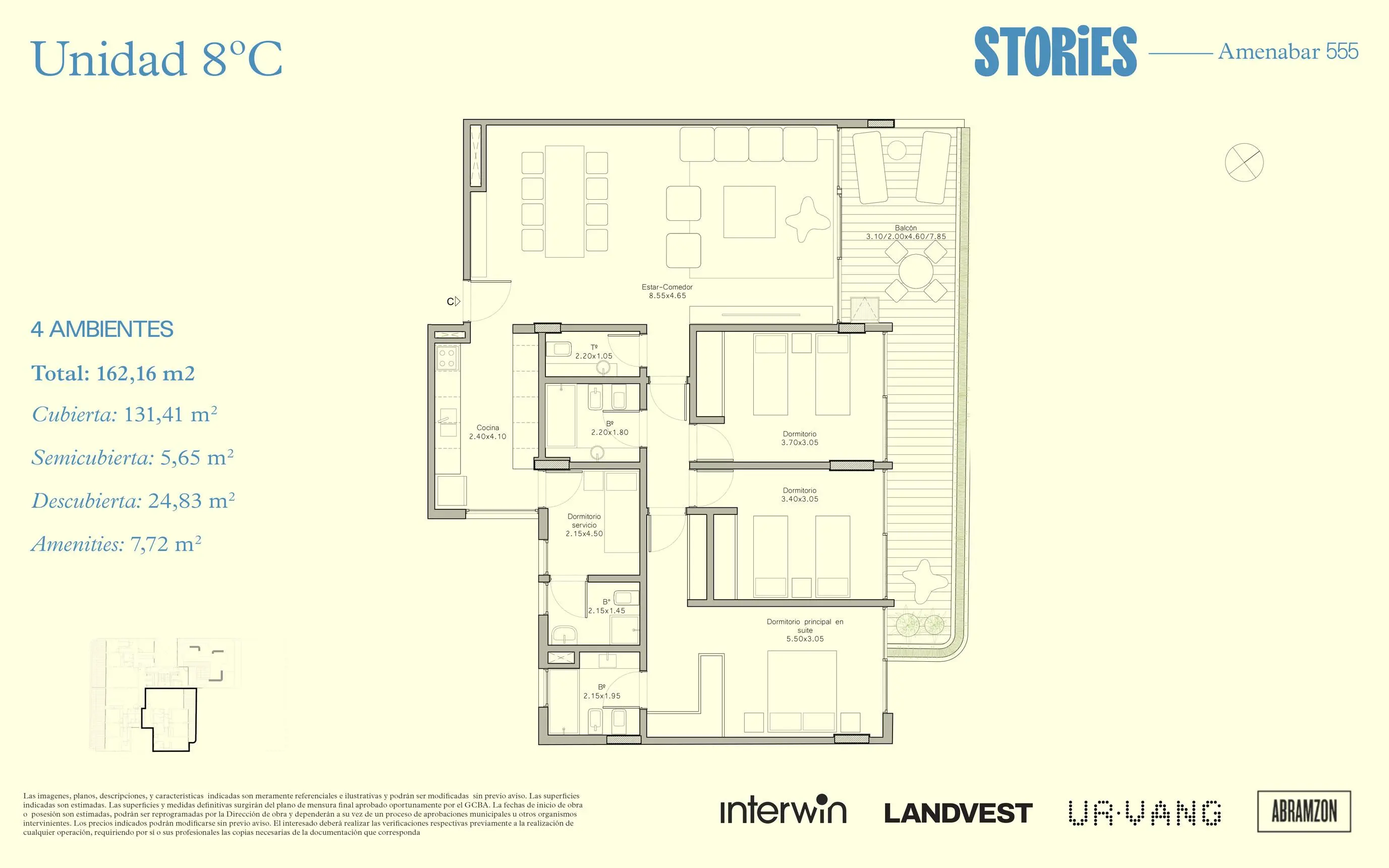Imagen de la propiedad Amenábar 555 - 8C