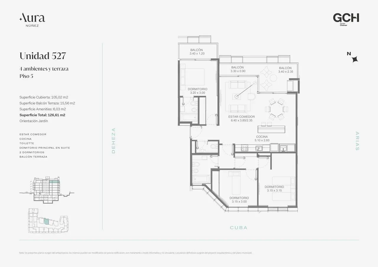 Imagen de la propiedad Cuba 4501 - 527