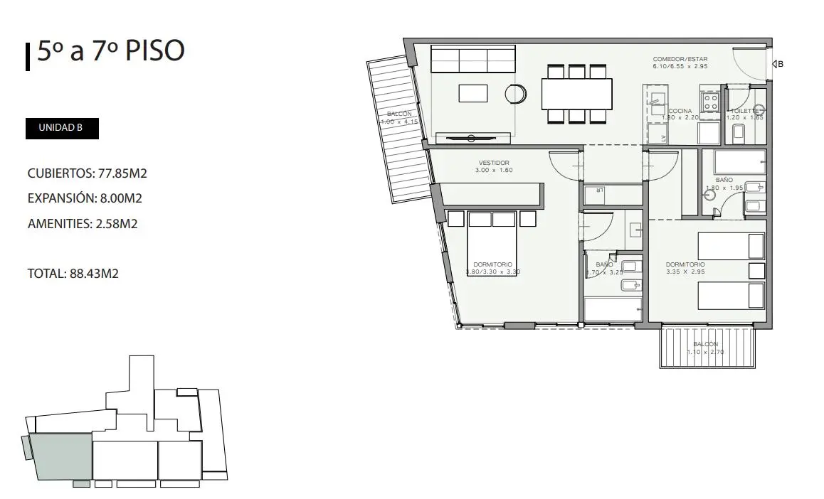 Imagen de la propiedad Pacheco de Melo 2592 - 7B
