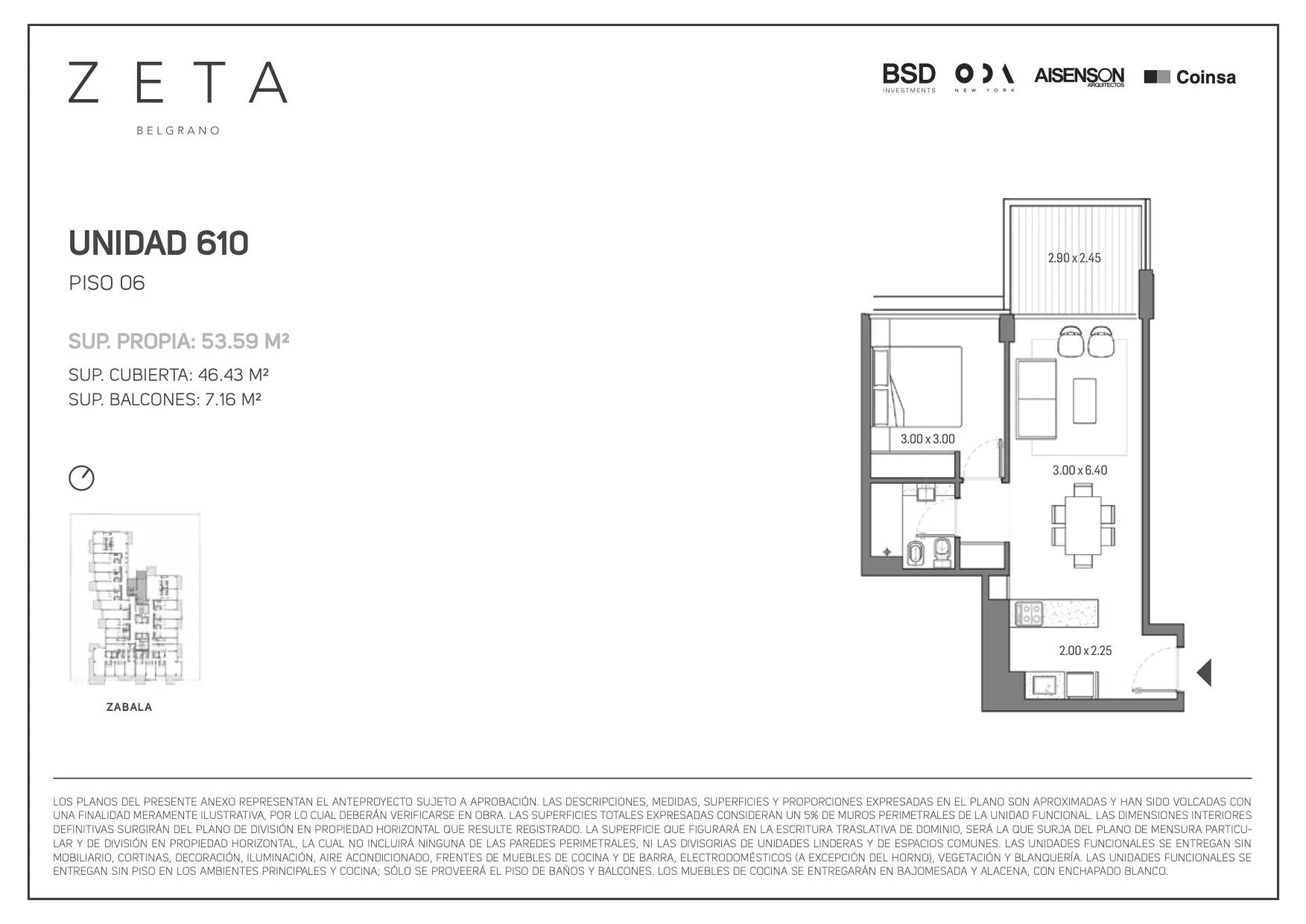 Imagen de la propiedad Zabala 1851 - 610