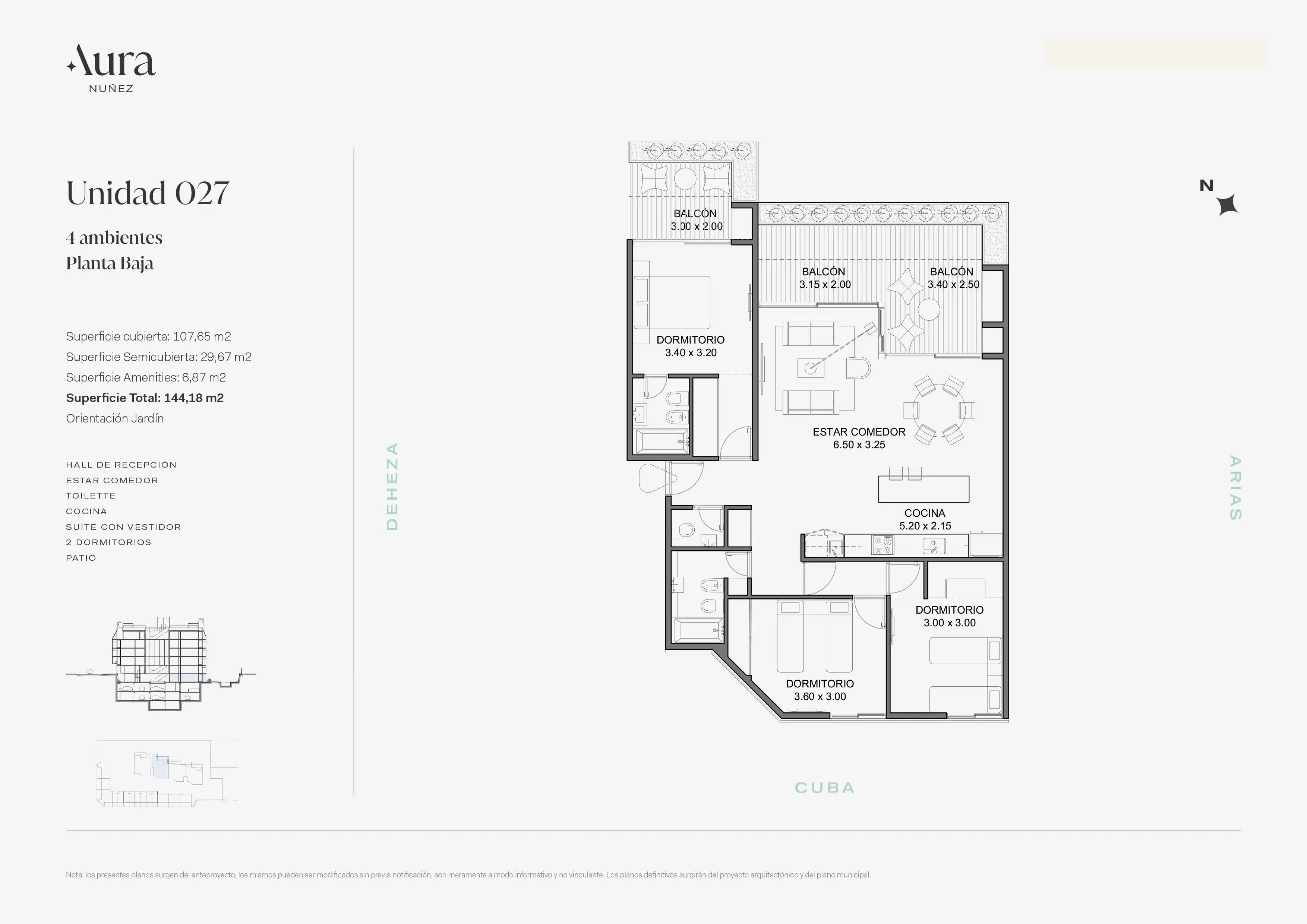 Imagen de la propiedad Cuba 4501 - PB 027