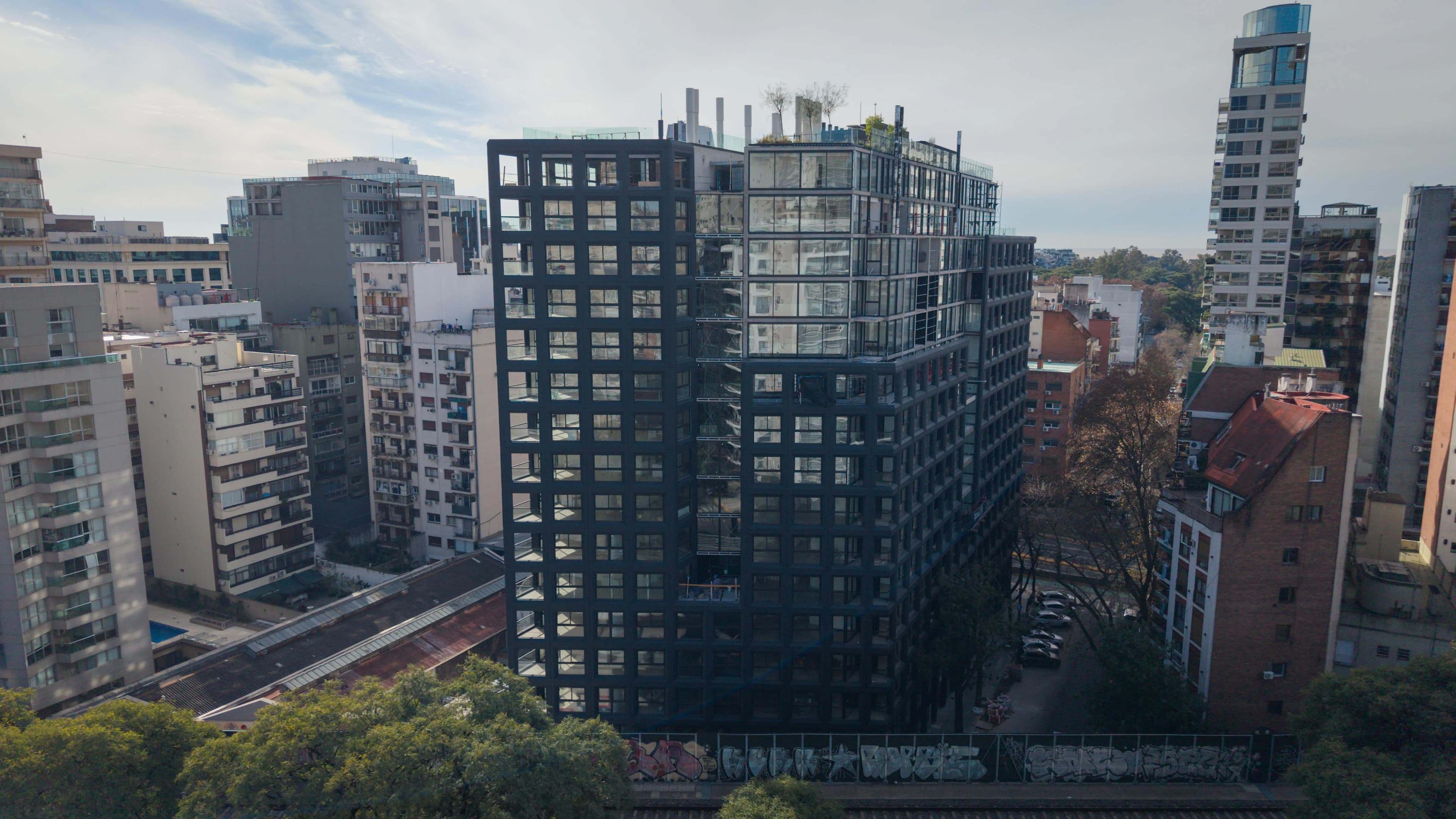 Imagen del emprendimiento en construcción