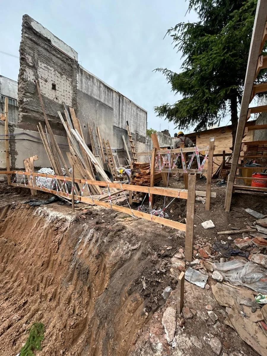 Imagen del emprendimiento en construcción