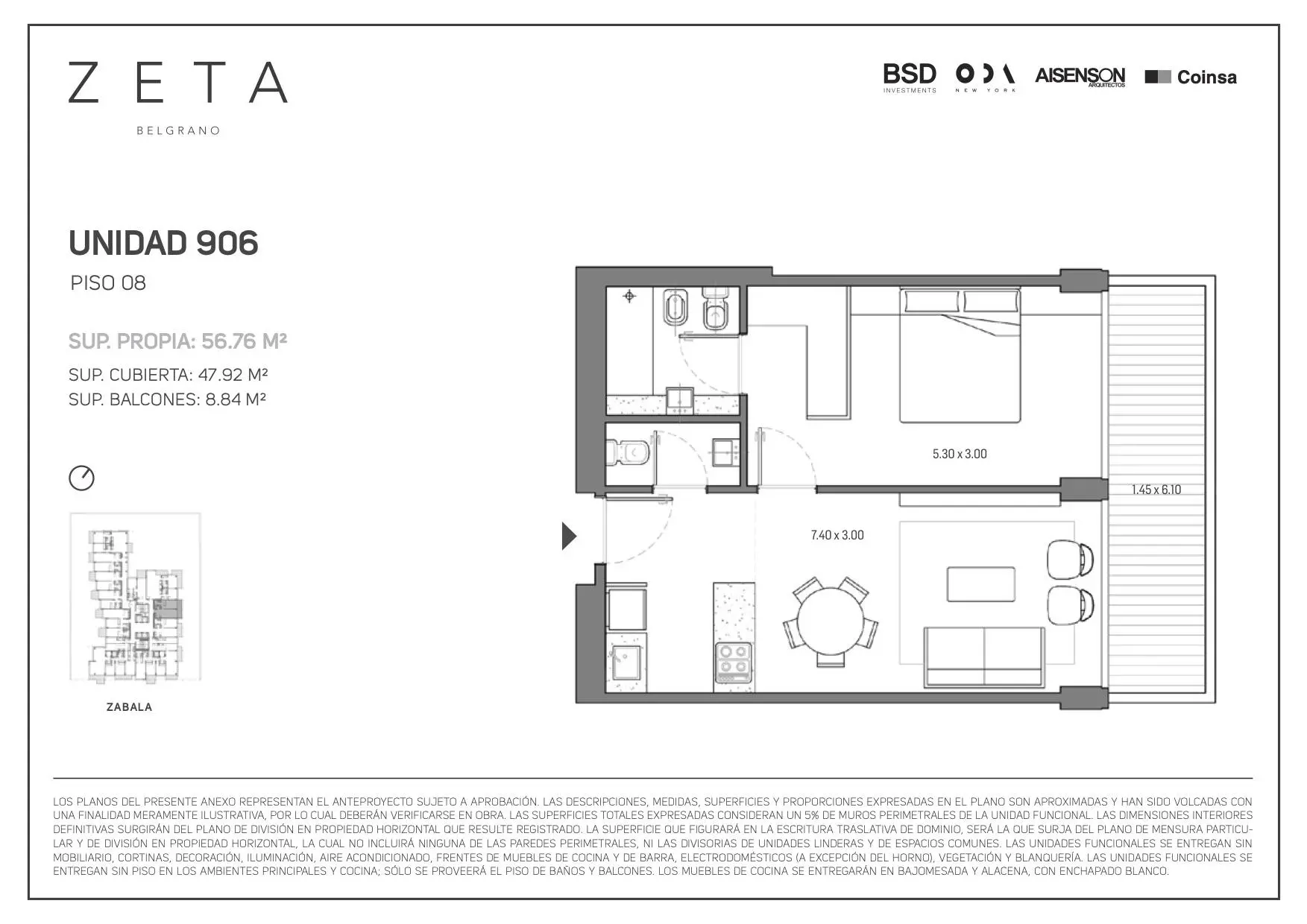 Imagen de la propiedad Zabala 1851 - 906