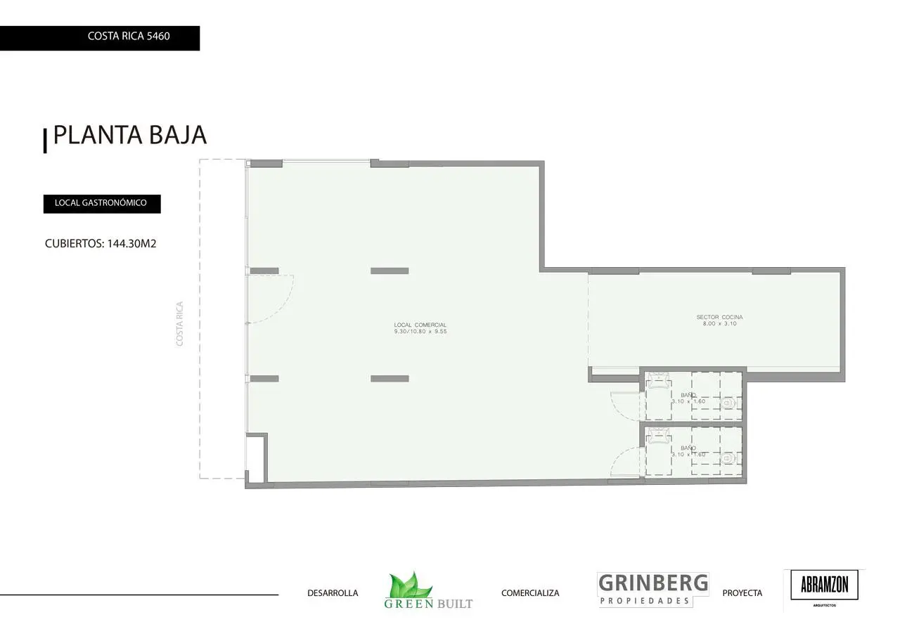 Imagen de la propiedad GREEN BUILT X | Local Comercial PB