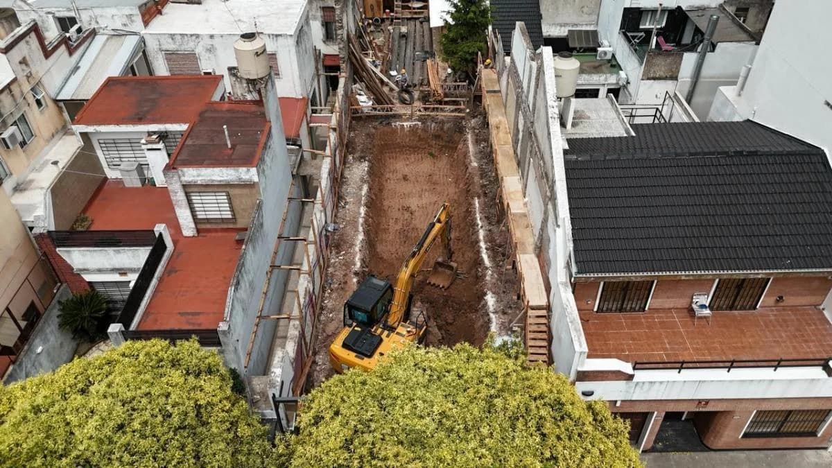 Imagen del emprendimiento en construcción