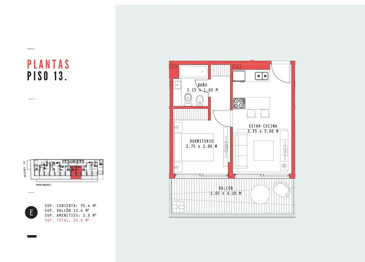 Imagen de la propiedad Manzanares 2373 - 13E