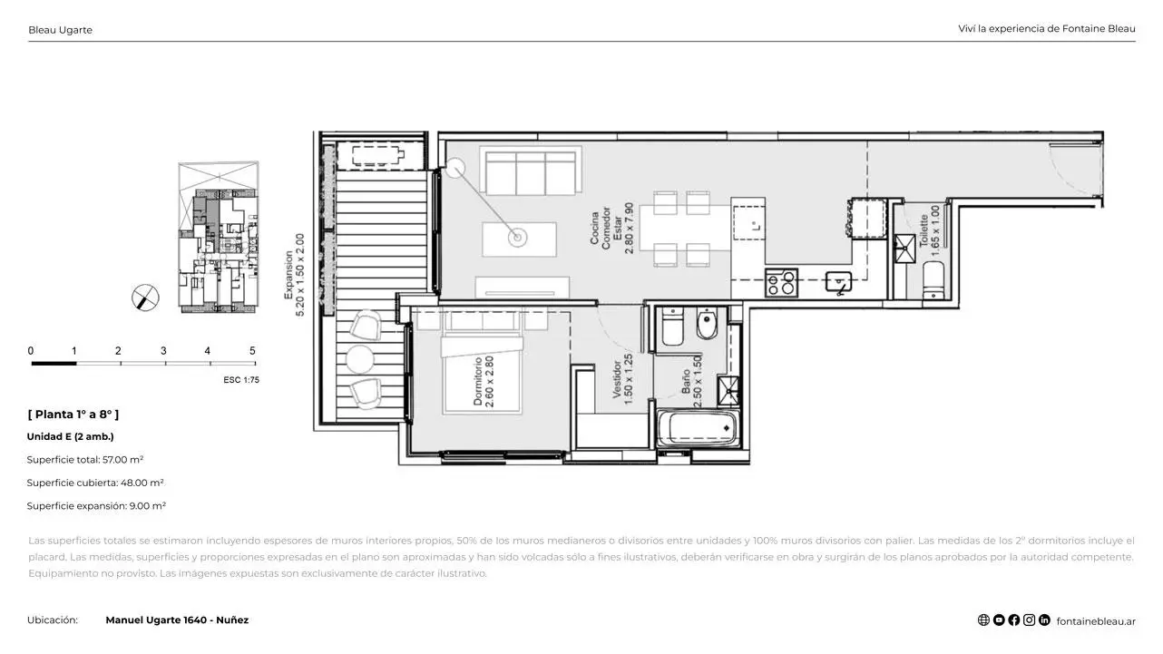 Imagen de la propiedad Ugarte 1640 - 8E