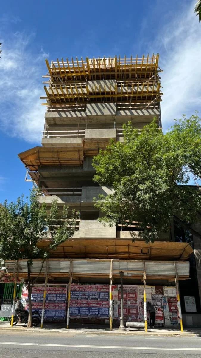Imagen del emprendimiento en construcción