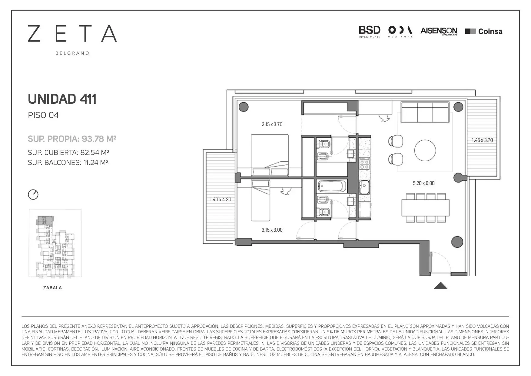 Imagen de la propiedad Zabala 1851 - 411