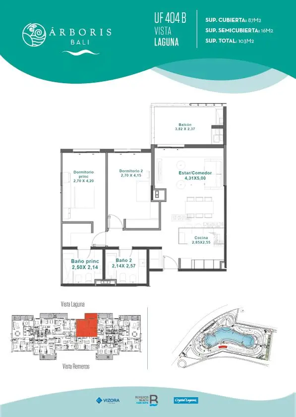 Imagen de la propiedad Camino de los Remeros 1585 - 404 B Arboris II