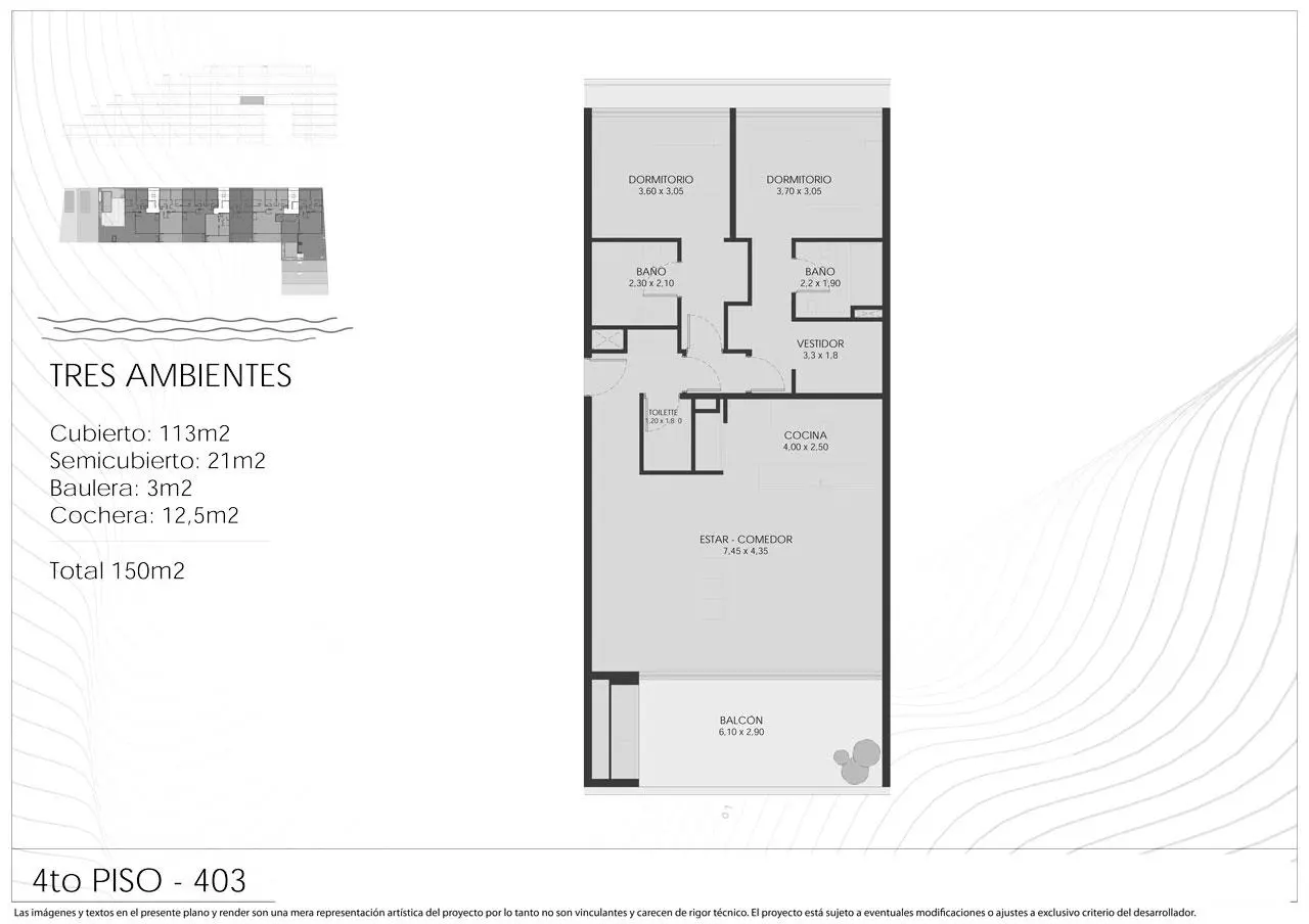 Imagen de la propiedad Av. del Puerto 1585 - 403