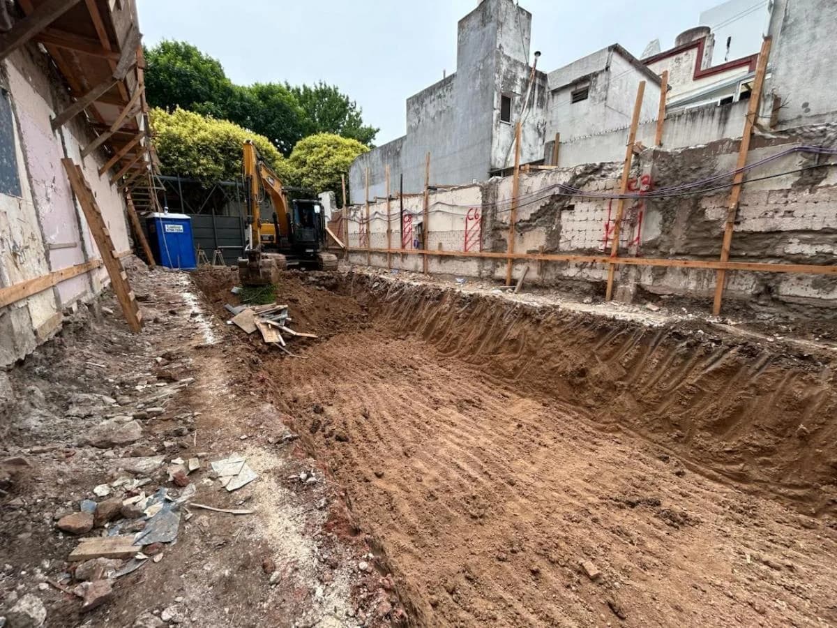 Imagen del emprendimiento en construcción