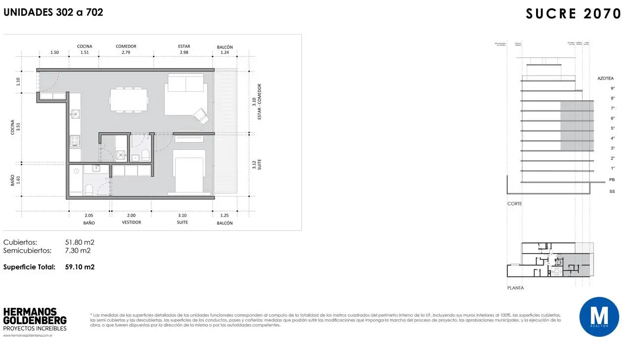 Imagen de la propiedad Sucre 2070 - 402