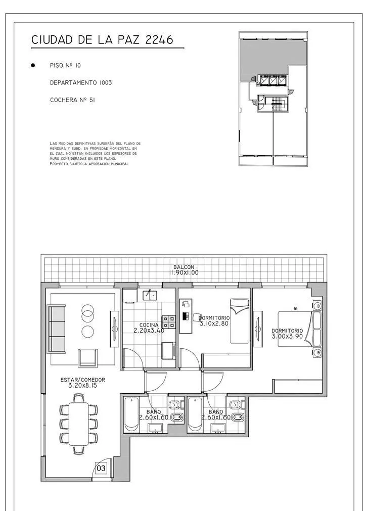Imagen de la propiedad Ciudad de la Paz 2246 - 1003