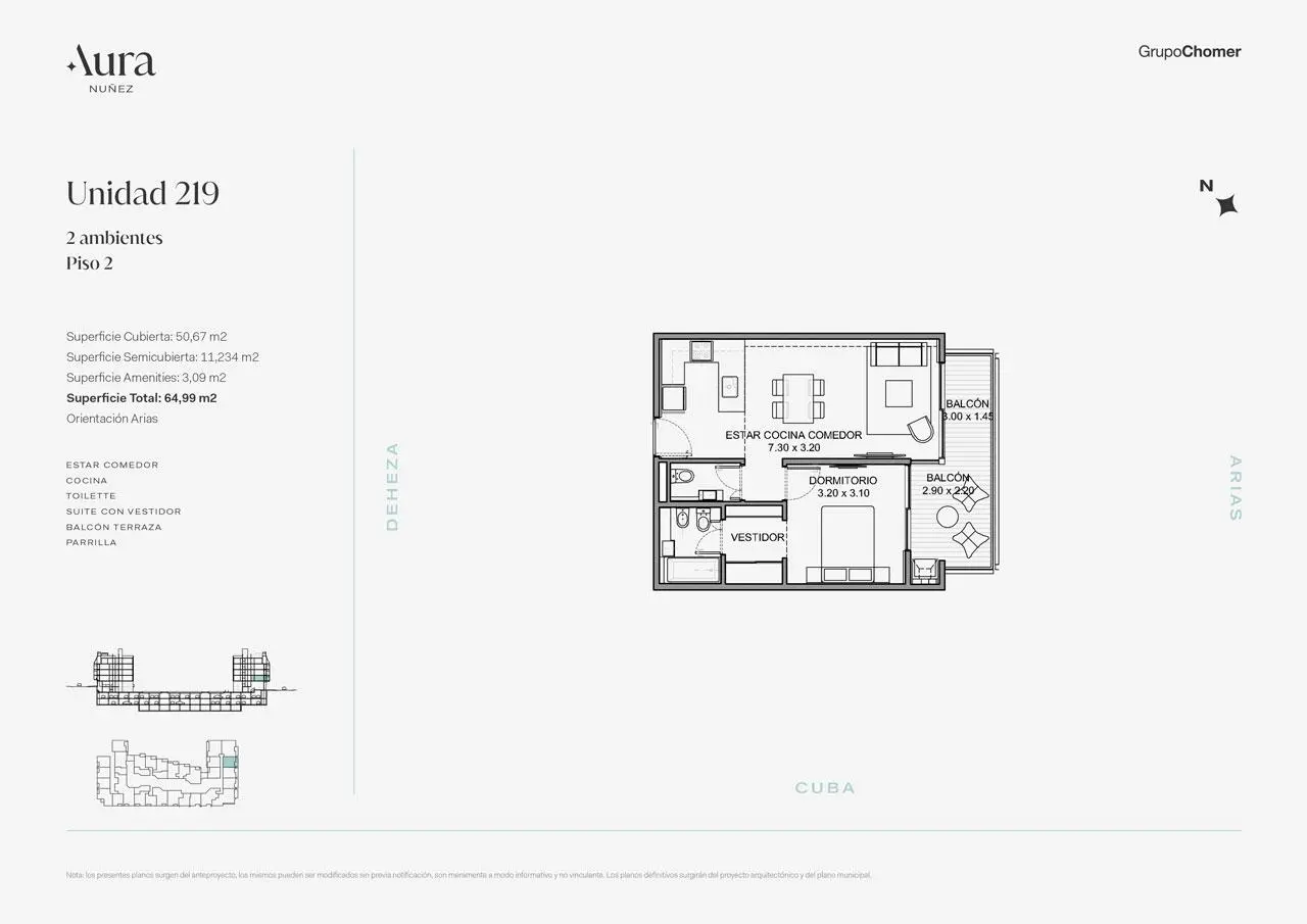 Imagen de la propiedad Cuba 4501 - 219