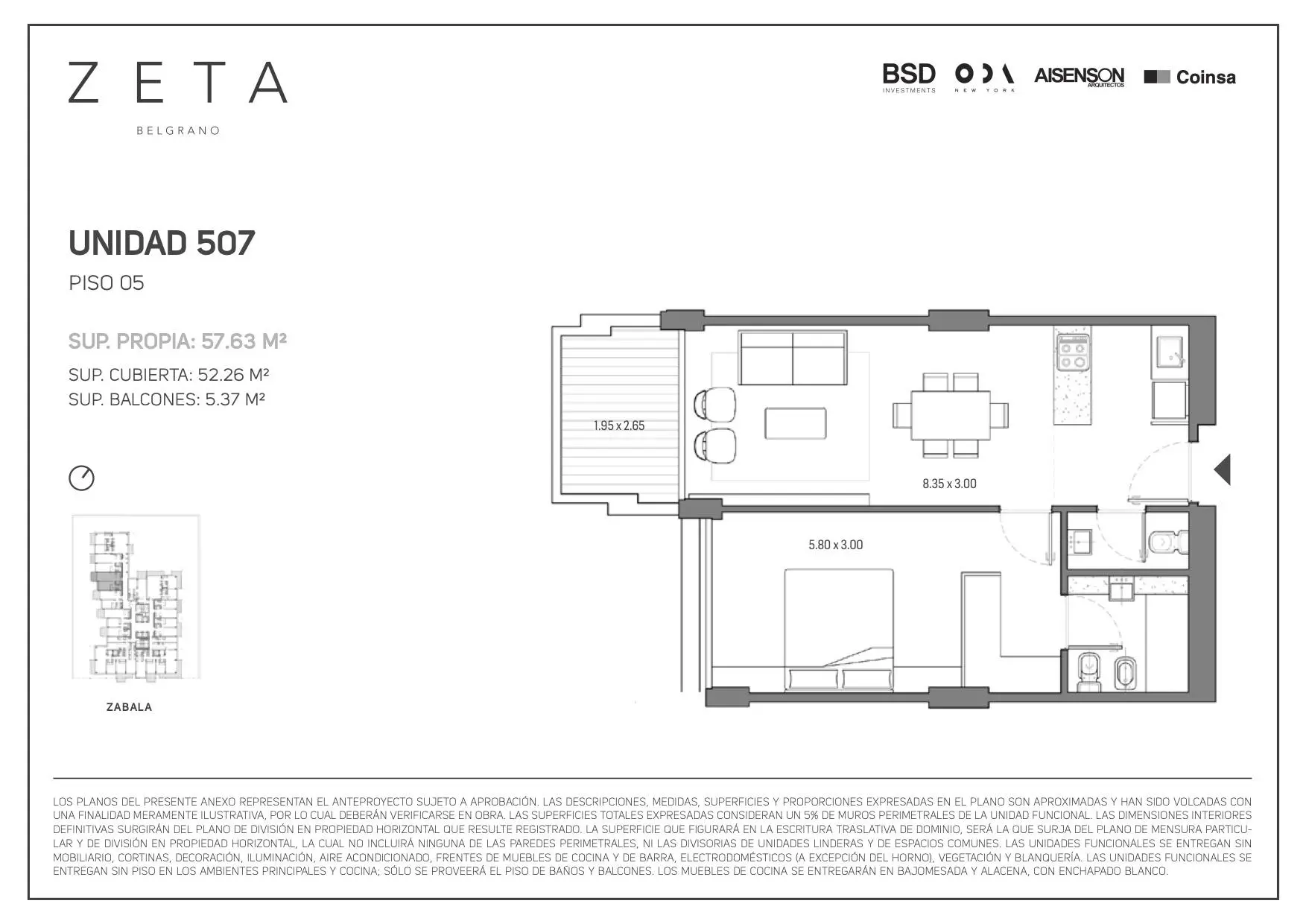 Imagen de la propiedad Zabala 1851 - 507