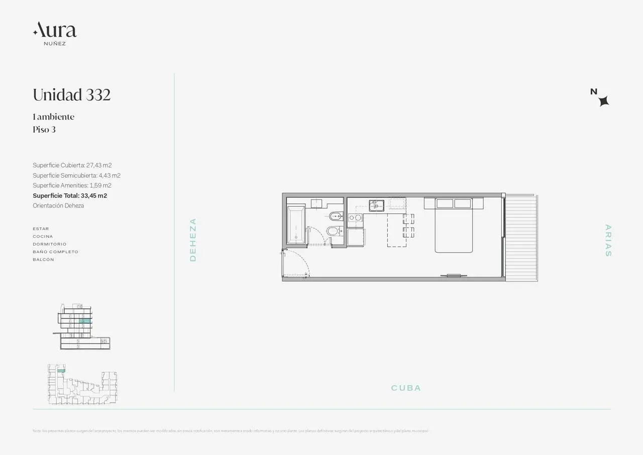 Imagen de la propiedad Cuba 4501 - 332