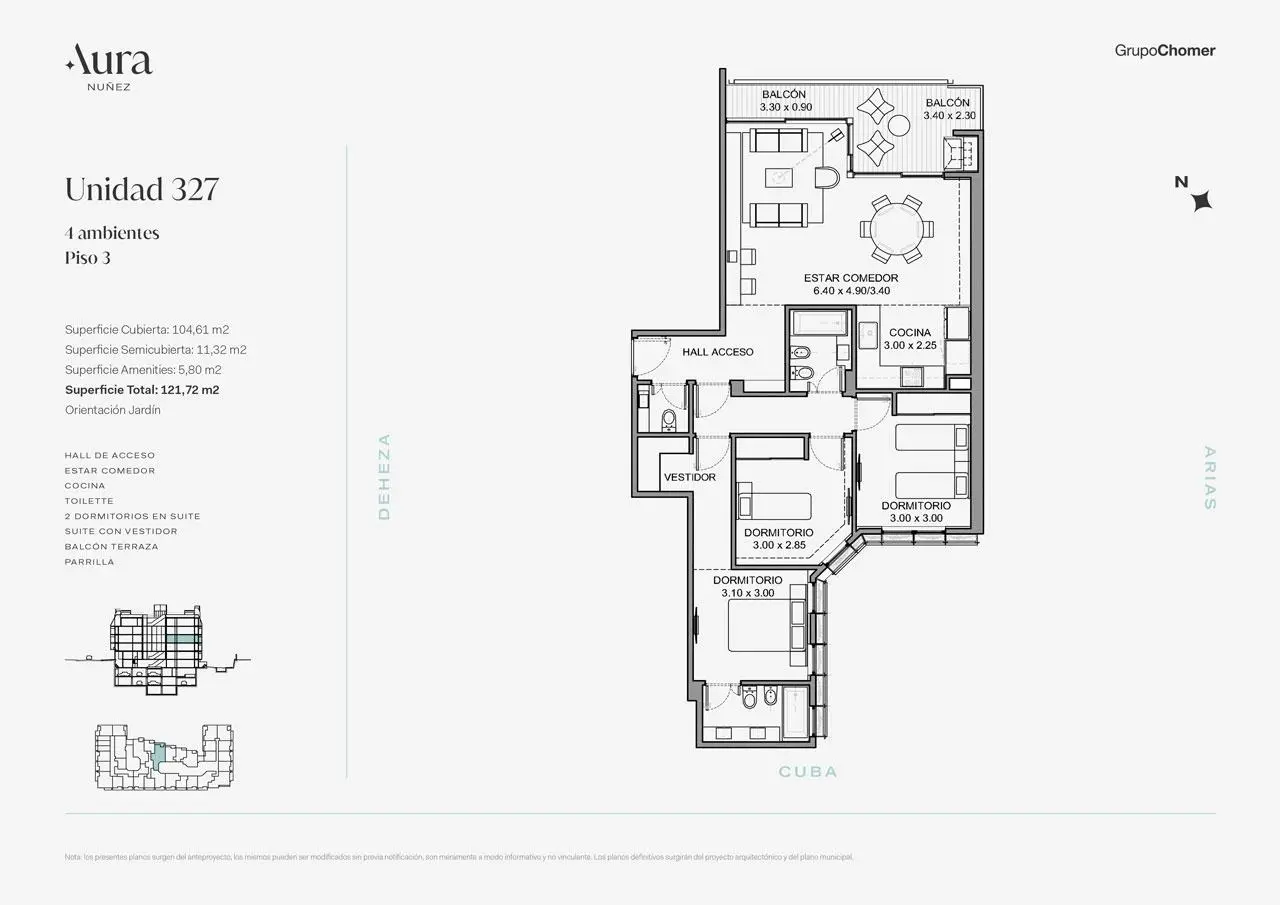 Imagen de la propiedad Cuba 4501 - 327