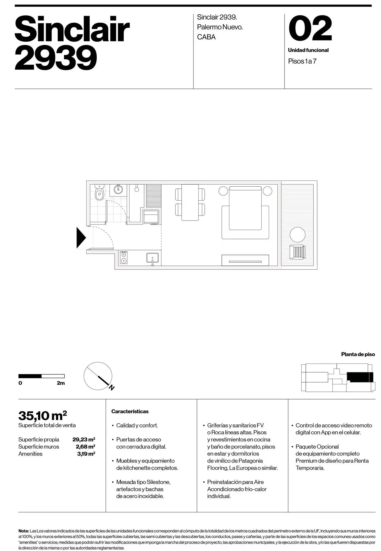Imagen de la propiedad SINCLAIR Y CERVIÑO | Unidad 602