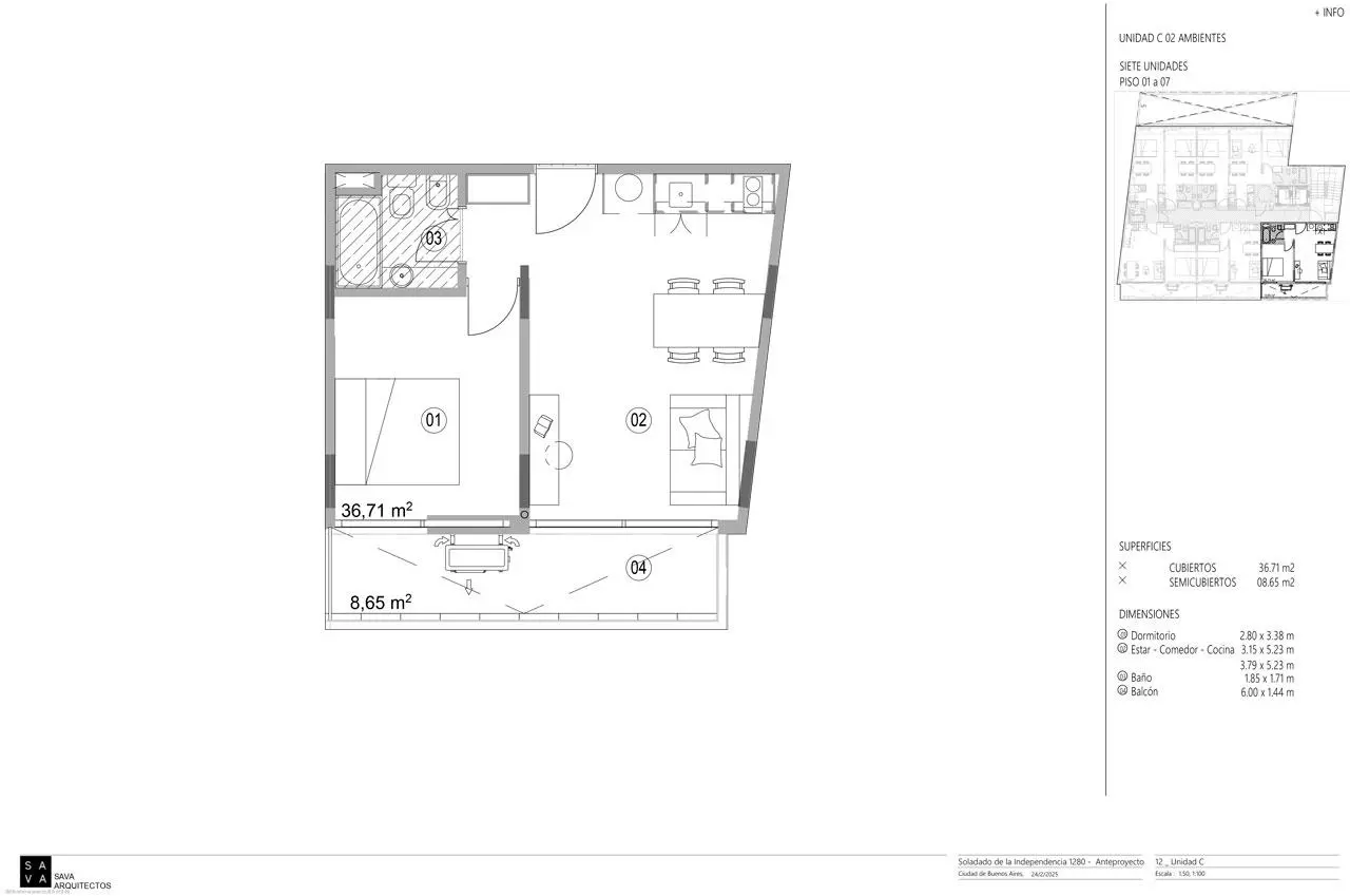 Imagen de la propiedad Soldado de la Independencia 1288 - 5C