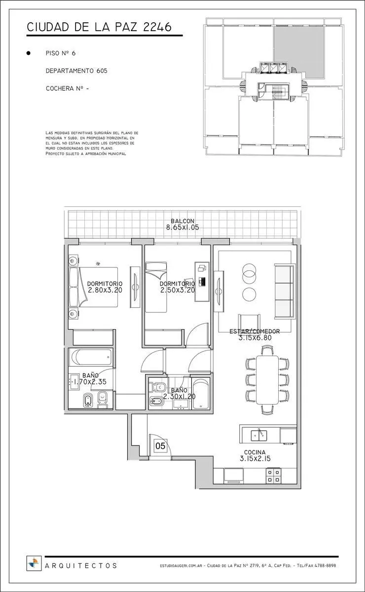 Imagen de la propiedad AUREA BELGRANO | Unidad 605