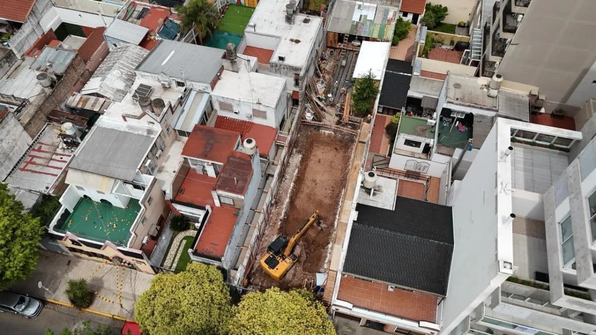 Imagen del emprendimiento en construcción
