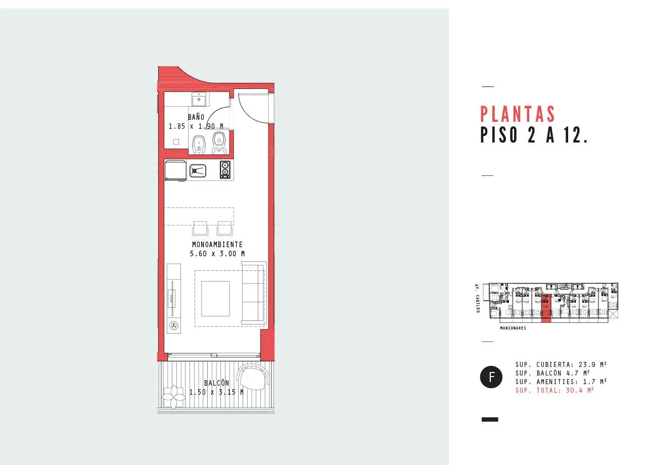 Imagen de la propiedad Manzanares 2373 - 12F