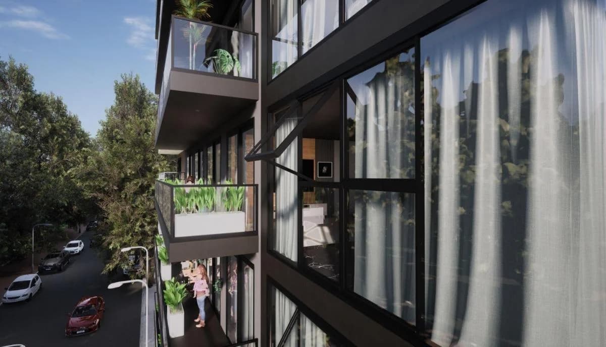 Imagen del emprendimiento en construcción