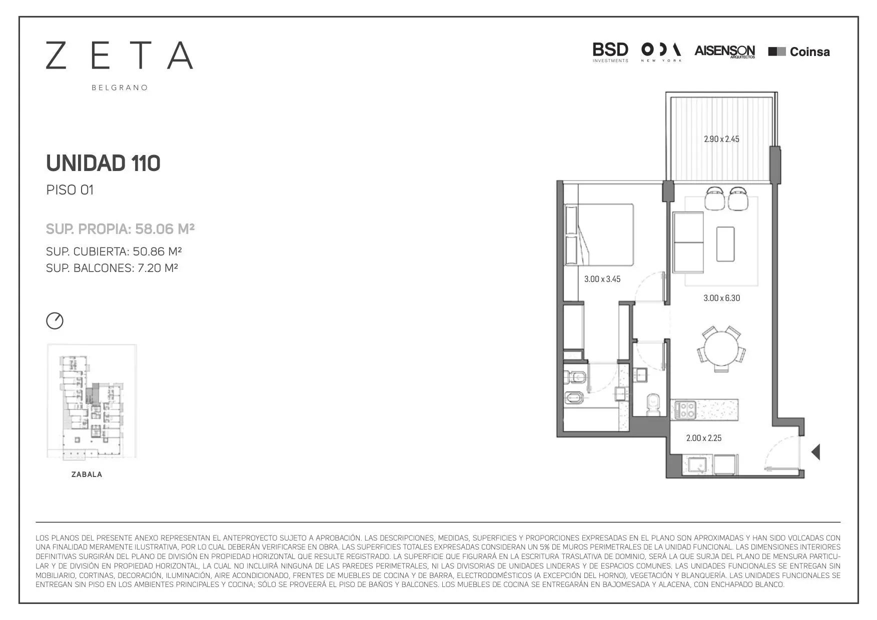 Imagen de la propiedad Zabala 1851 - 110