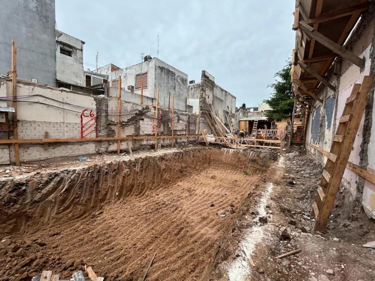 Imagen del emprendimiento en construcción