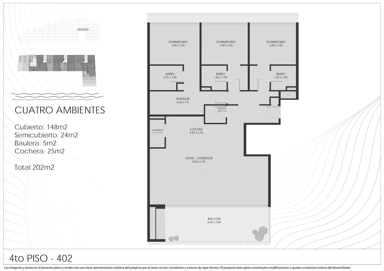 Imagen de la propiedad Av. del Puerto 1585 - 402