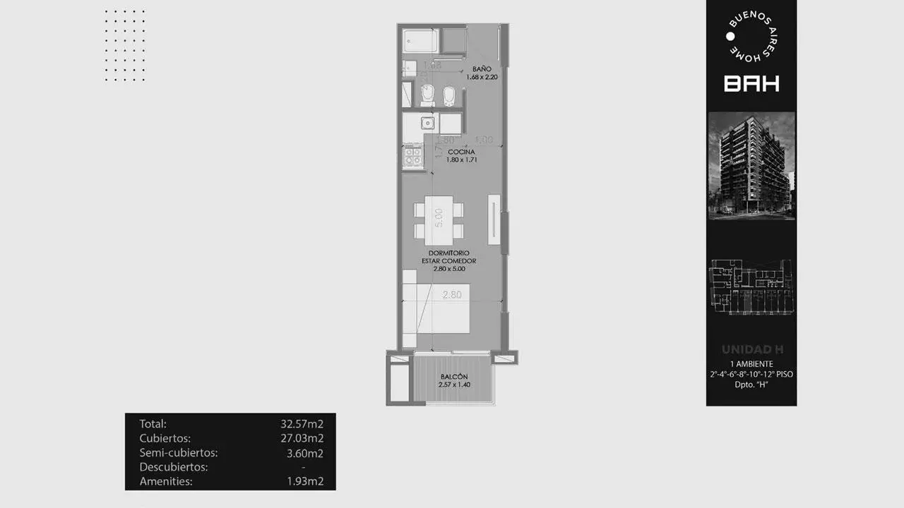 Imagen de la propiedad Av. Corrientes 3401 - 8H