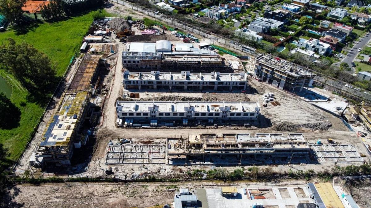Imagen del emprendimiento en construcción