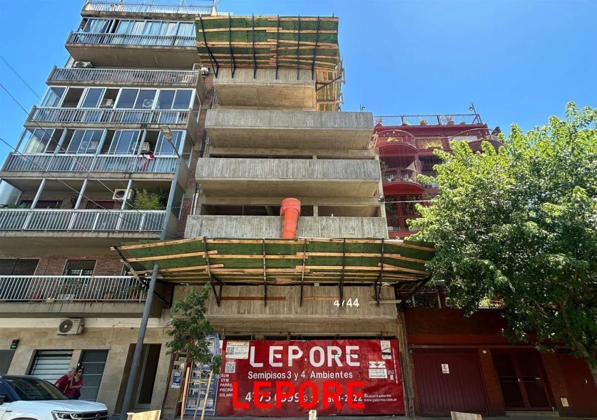 Imagen del emprendimiento en construcción