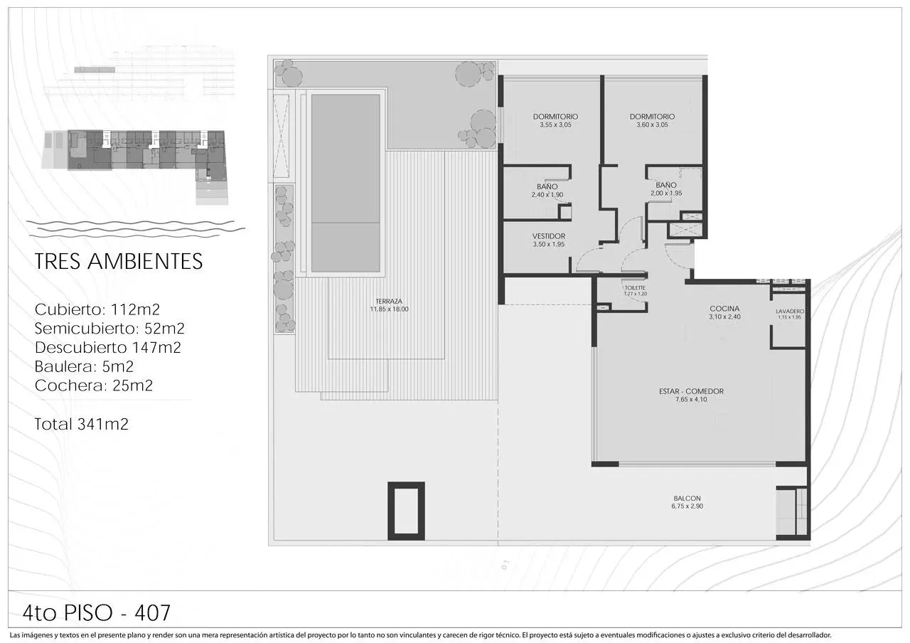 Imagen de la propiedad Av. del Puerto 1585 - 407