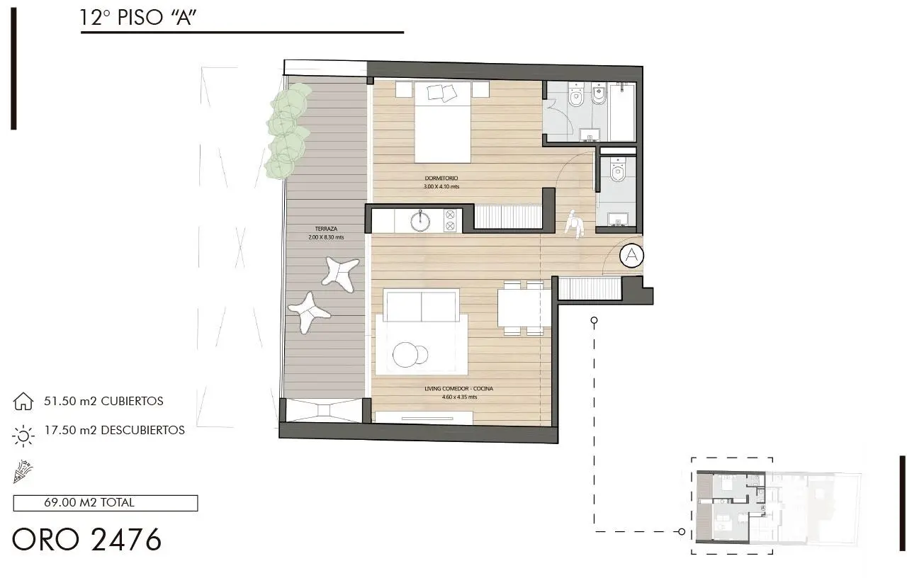 Imagen de la propiedad Oro 2476- 12A